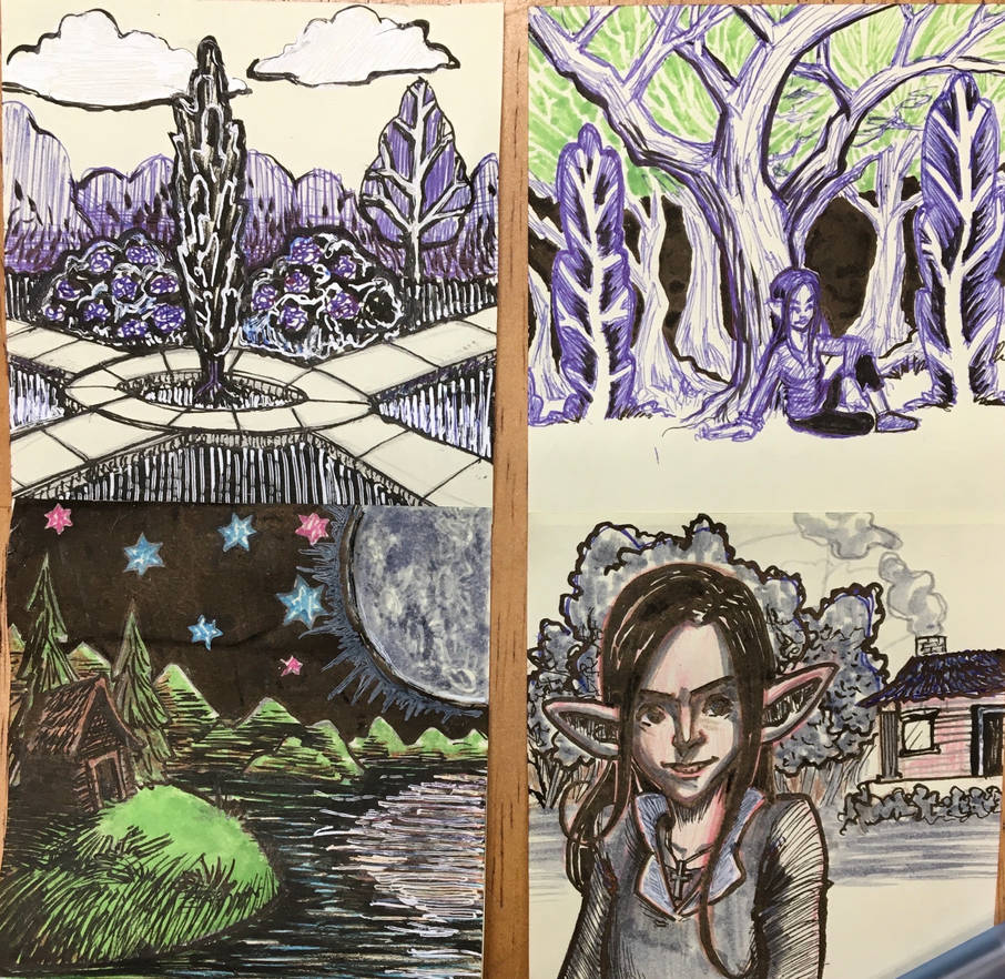 More PostIt drawings by DaedalJS on DeviantArt