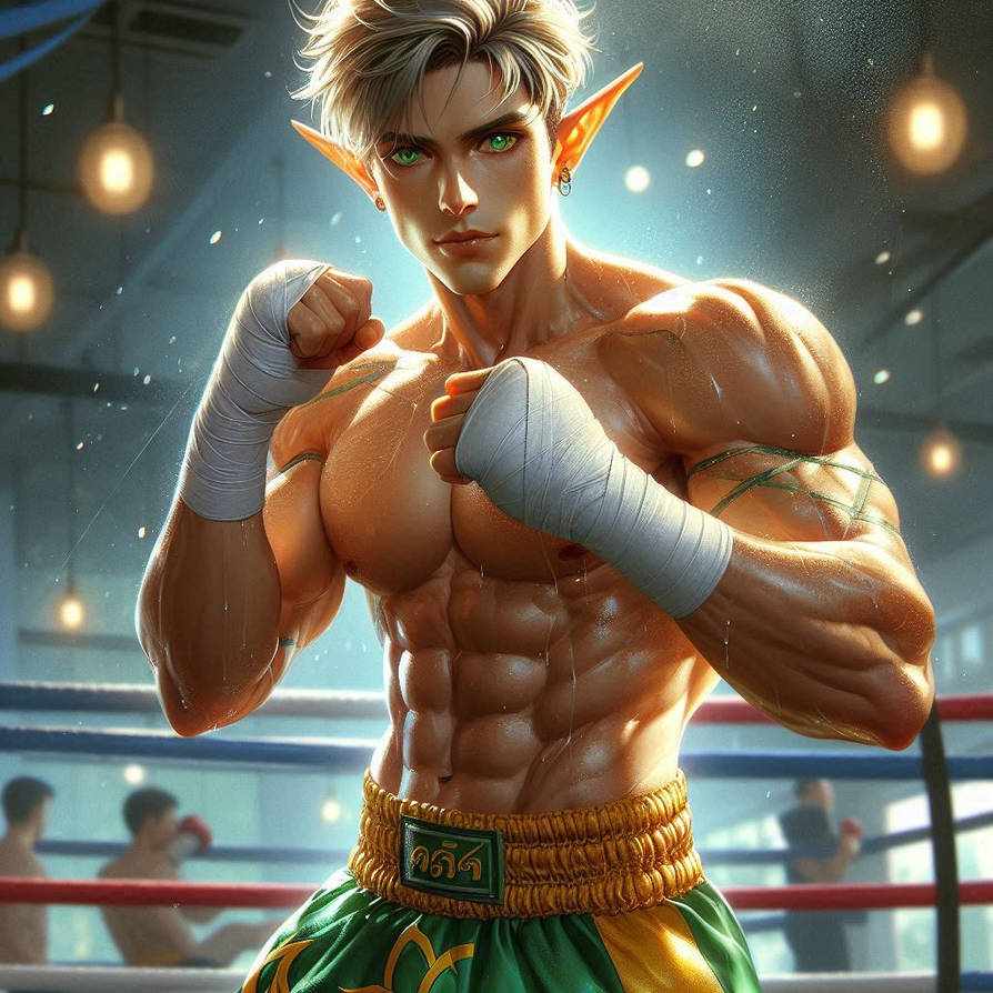 Elf Jujitsu Male Elf Fighter by bluemonkey1982 on DeviantArt