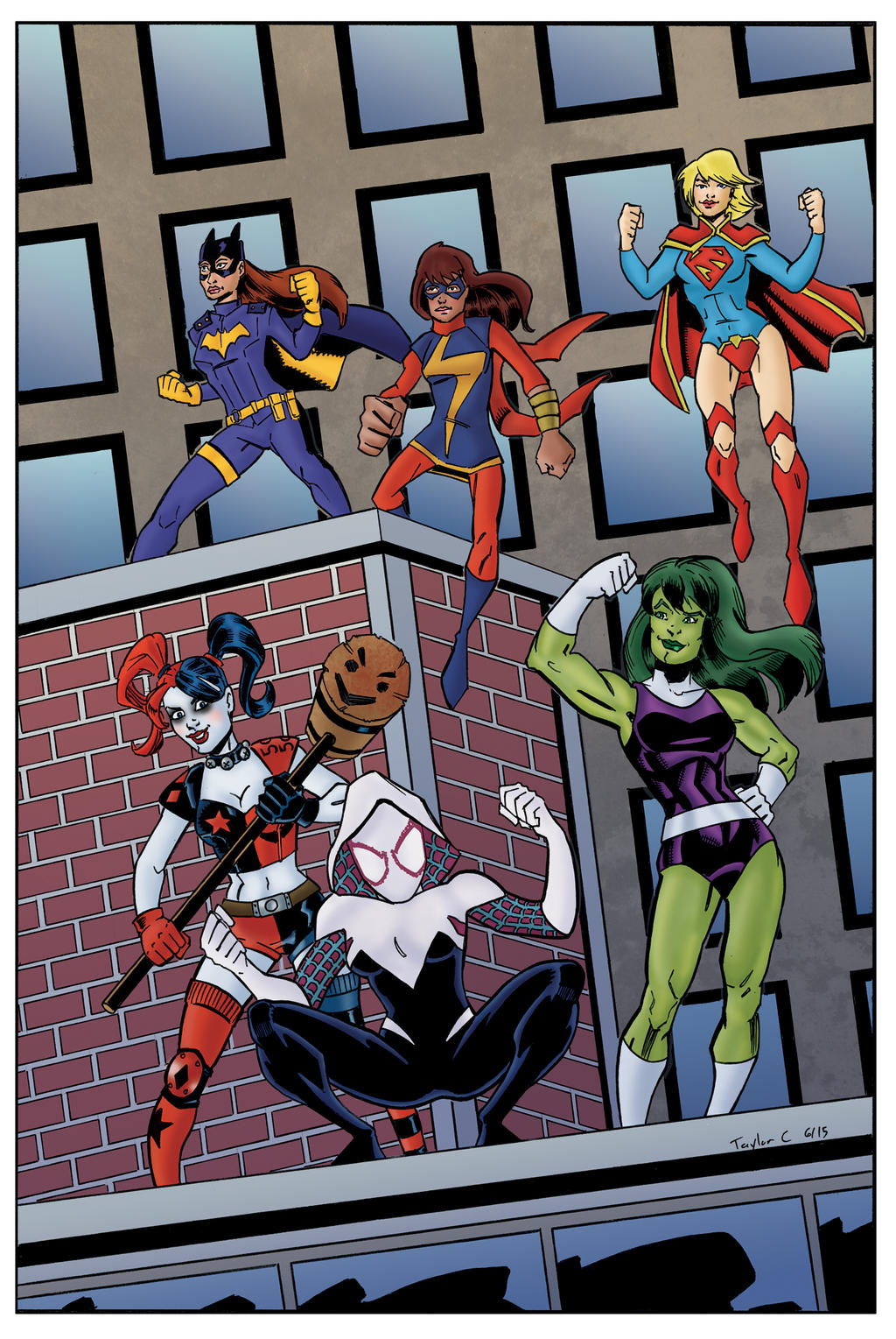Girl Power! by NinjaSpidey on DeviantArt