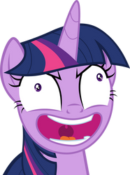 MLP: FiM Vector - Twilight Sparkle (Laughing) #1