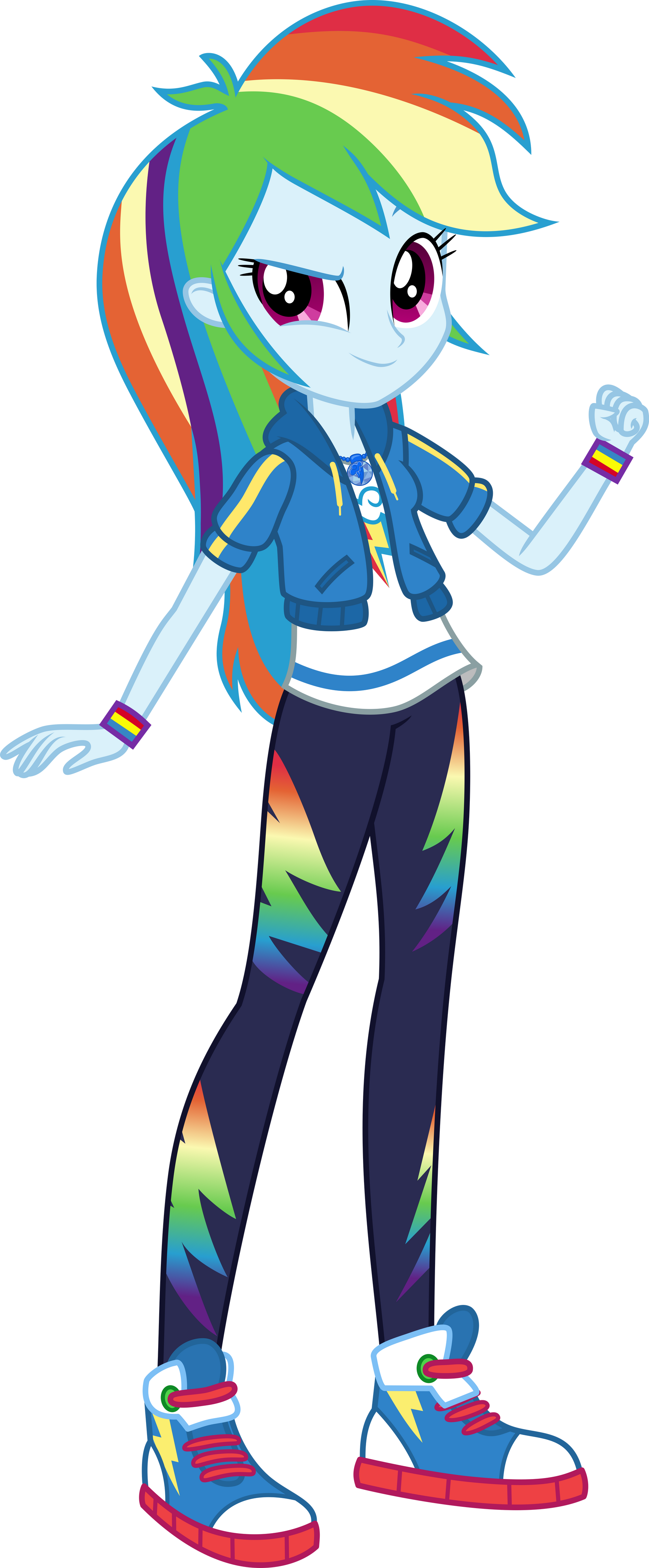 MLP: EQG Vector - Rainbow Dash (Posing) #2 by Twilirity on DeviantArt