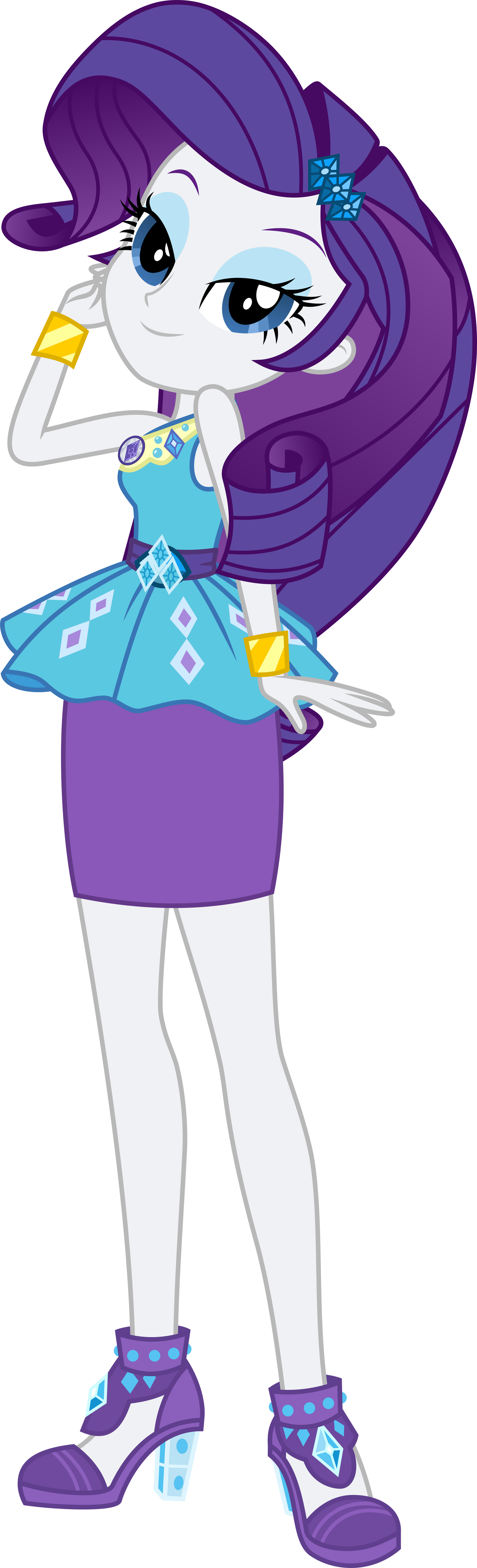 MLP EQG Vector Rarity Posing 8 by Twilirity on DeviantArt