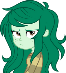 MLP: EQG Vector - Wallflower (Not Amused) #1