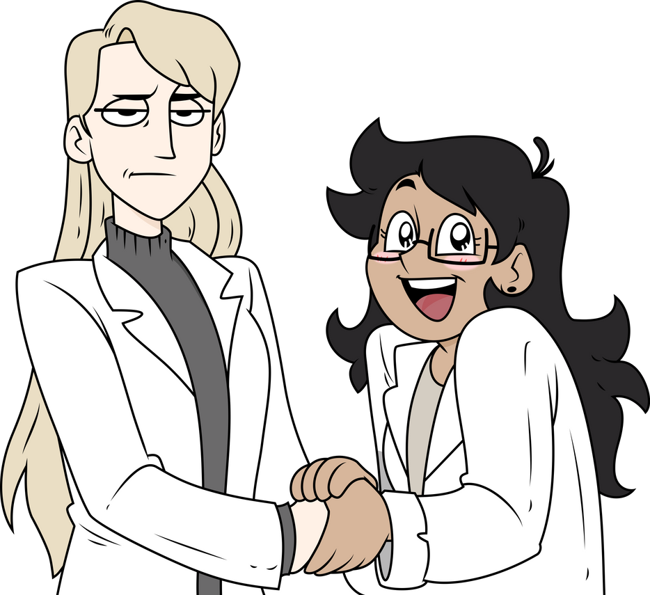 SCP Animated - Dr. Buck and Dr. Collingwood #1 by Twilirity on DeviantArt