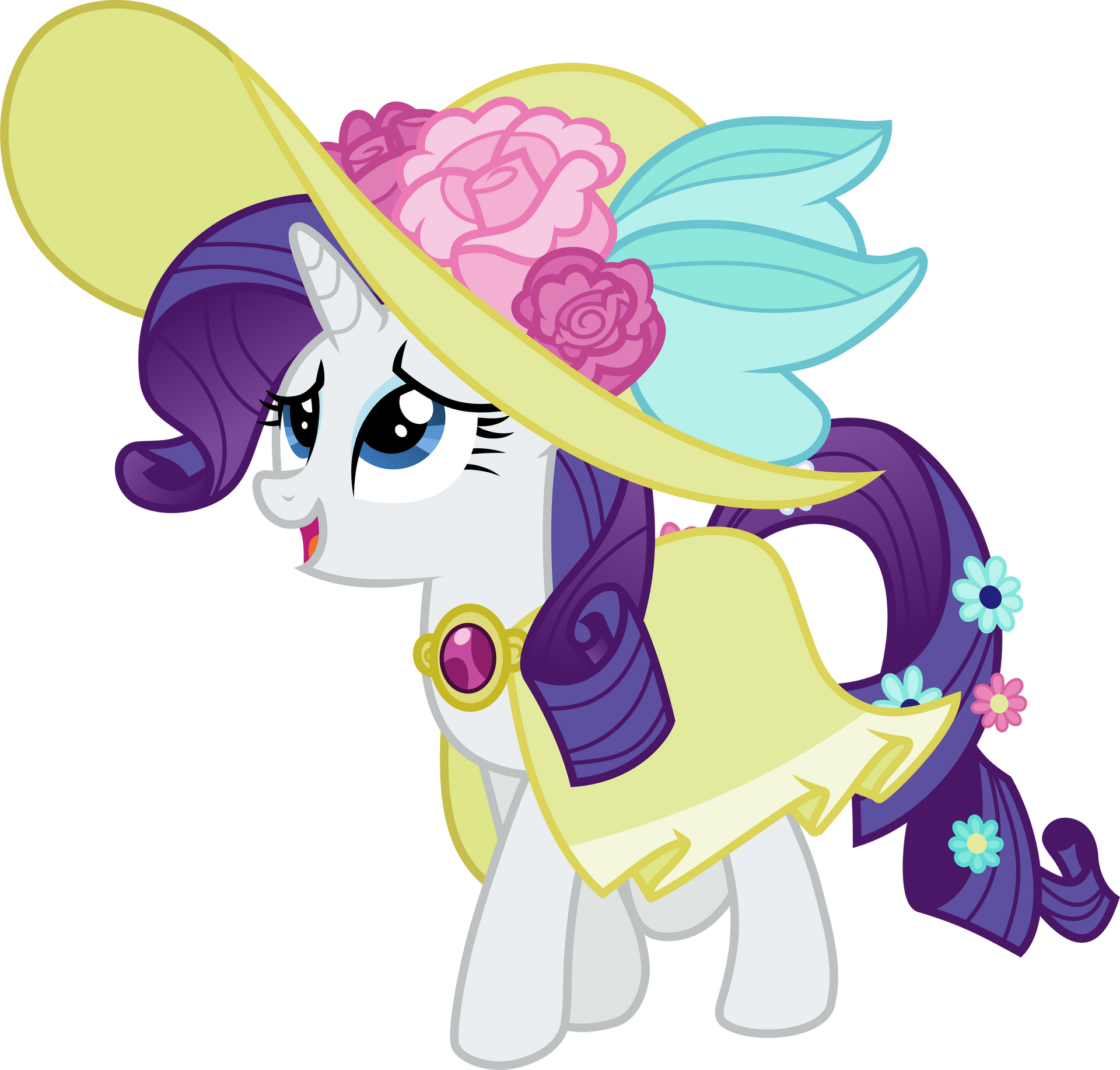 MLP: FiM Vector - Rarity #4 by Twilirity on DeviantArt
