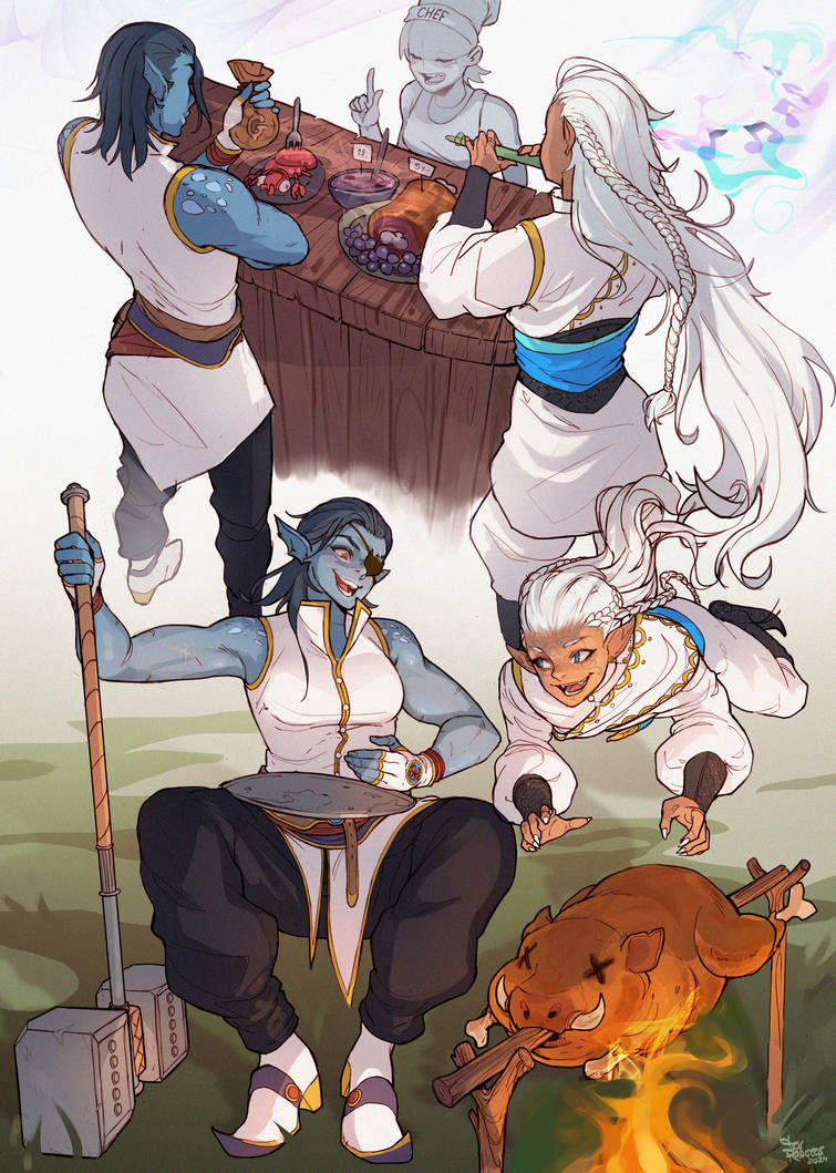 Commission Multiple Pose = 130$ by FoxRabiscos on DeviantArt