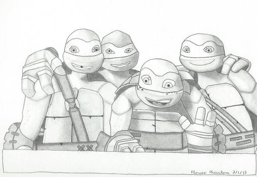 2012 Teenage Mutant Ninja Turtles: Photo Shoot