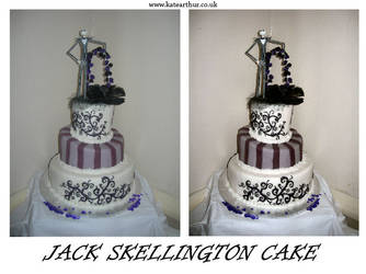 Jack Skellington Cake