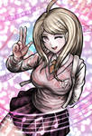 Kaede Akamatsu Postcard design by ProjectCubixDuc