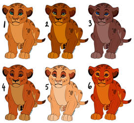 Mufasa and Scar Siblings - CLOSED