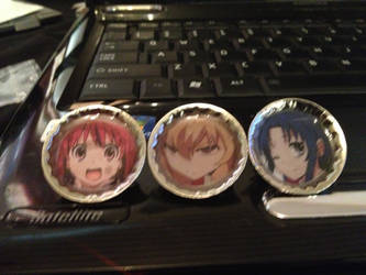 Toradora pin backs!