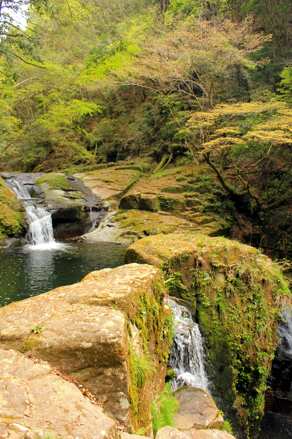 Waterfall Rocks Side View side view of the waterfall by rayna23 on DeviantArt