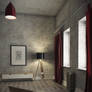 Corona render interior test scene