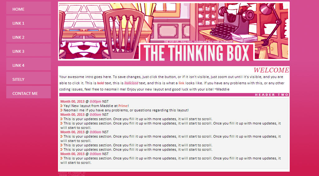 The thinking box custom layout by maddieover on DeviantArt