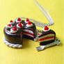 Yummy ChOcOlAtE Cake necklace