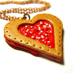 Valentine's Cookie necklace