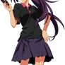 Senjougahara Hitagi Vector