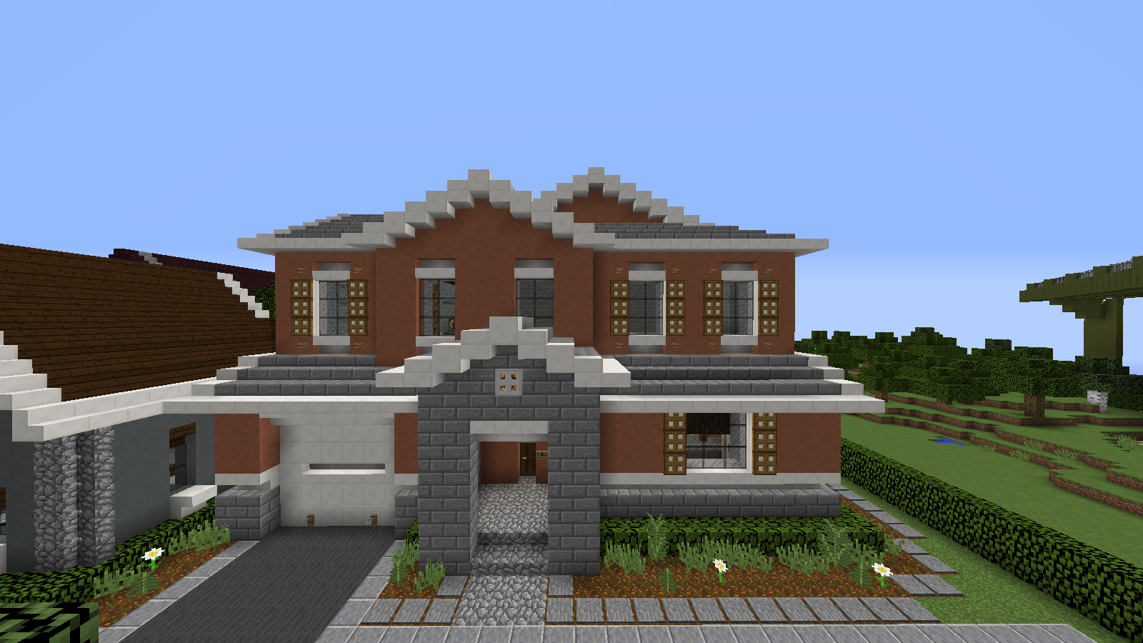 2016 minecraft suburban home by BryceCreative on DeviantArt