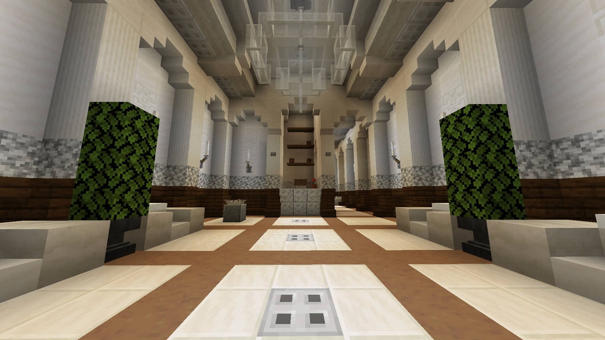 Minecraft Hotel Lobby by BryceCreative on DeviantArt
