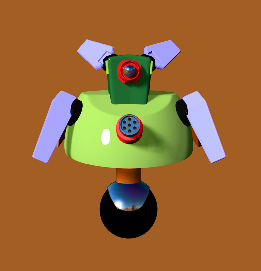 Robot No. 3 Front