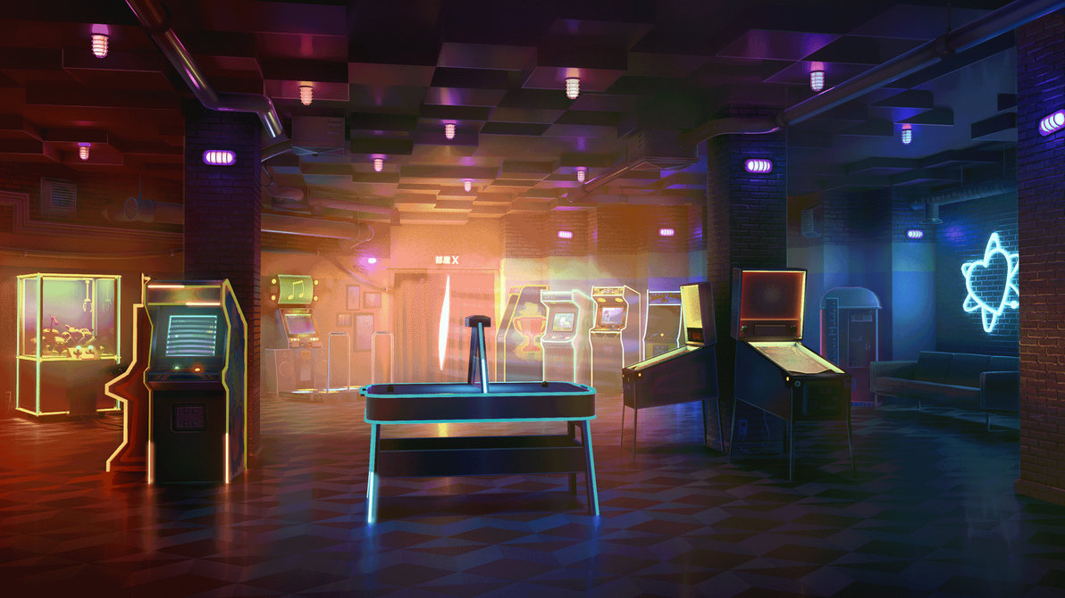 Arcade ROOM by mB0sco on DeviantArt