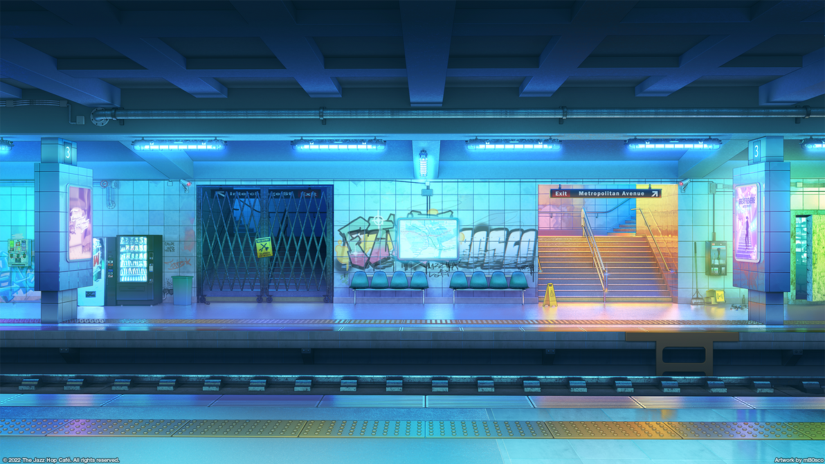 Subway Station by mB0sco on DeviantArt