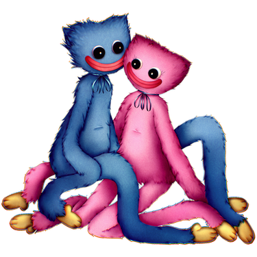 huggy wuggy - poppy playtime (two sides) by kittycatczafhaye on DeviantArt