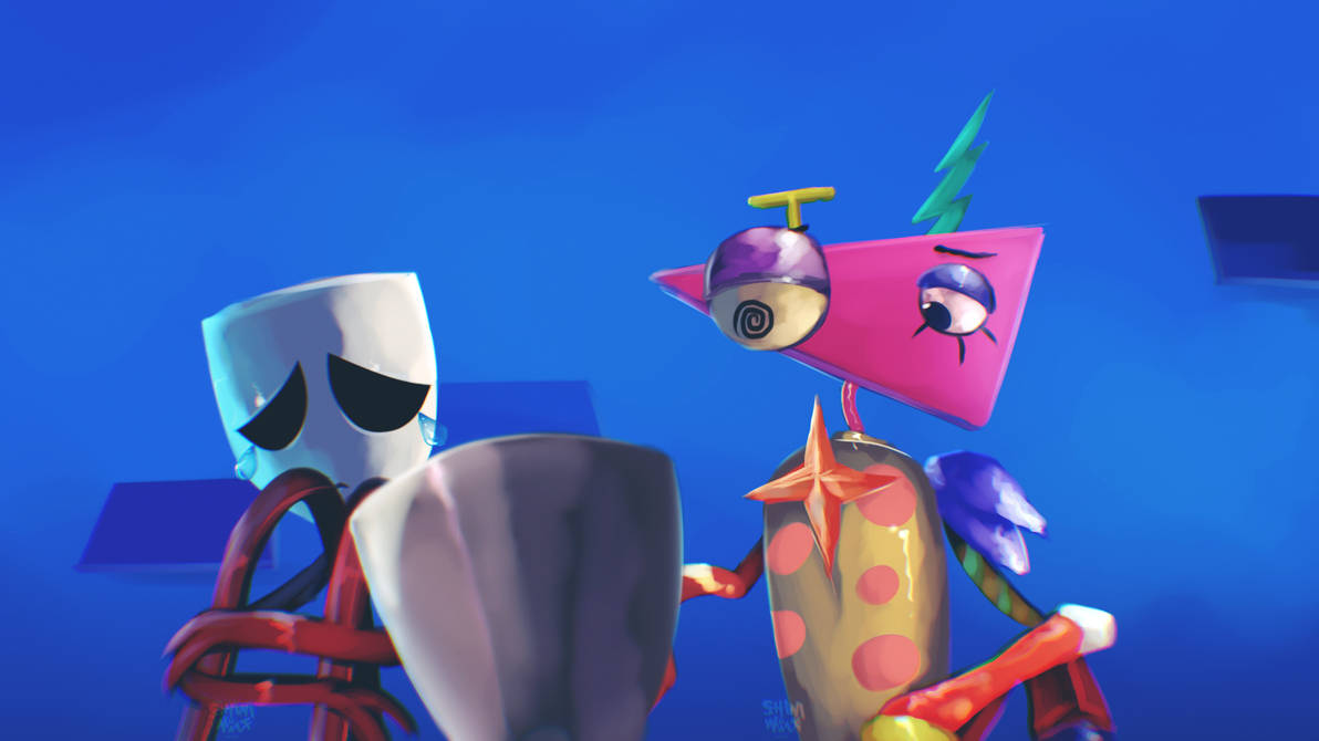 TADC - Gangle and Zooble - Screenshot redraw by Shiniw0lf on DeviantArt