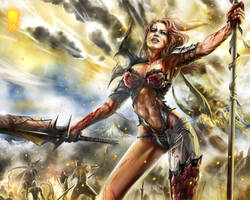 Red Sonja, at War