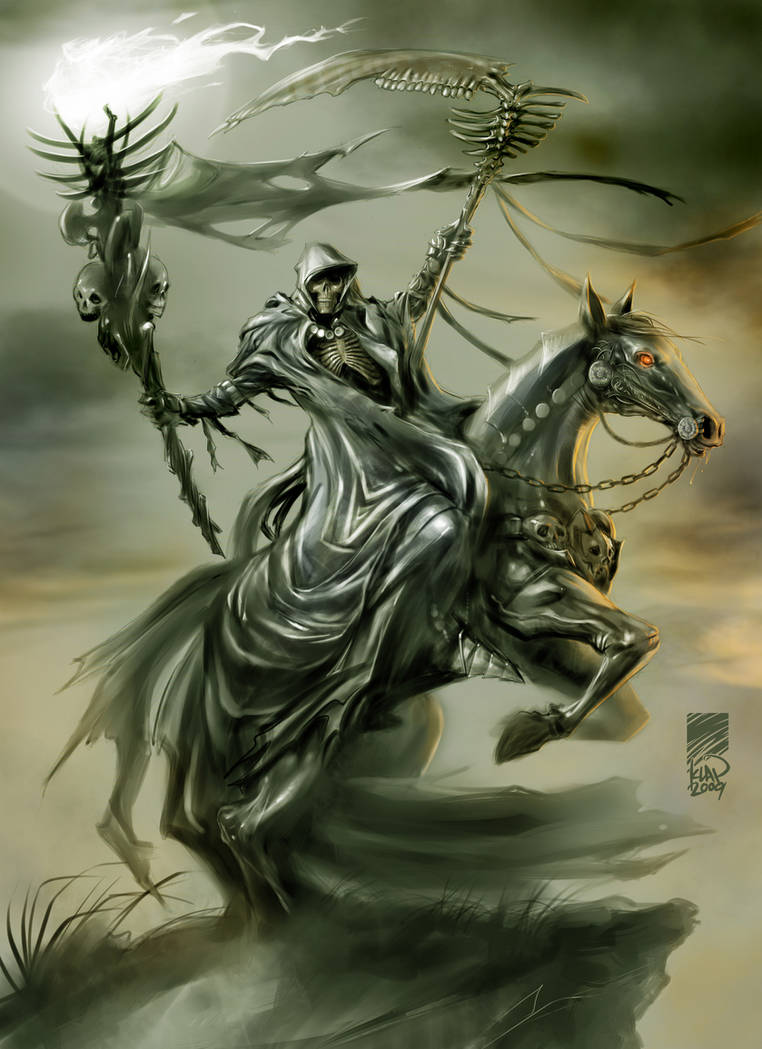 Death, The Grim Rider by scarypet on DeviantArt