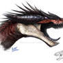 Imaginasaurus dragon sketch