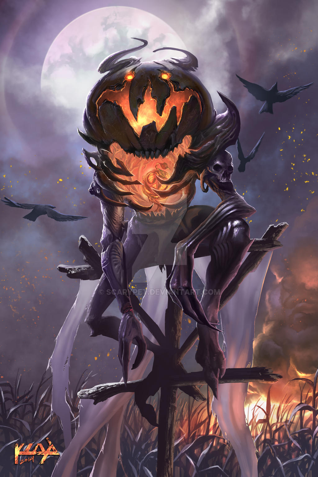 The Pumpkin King by scarypet on DeviantArt
