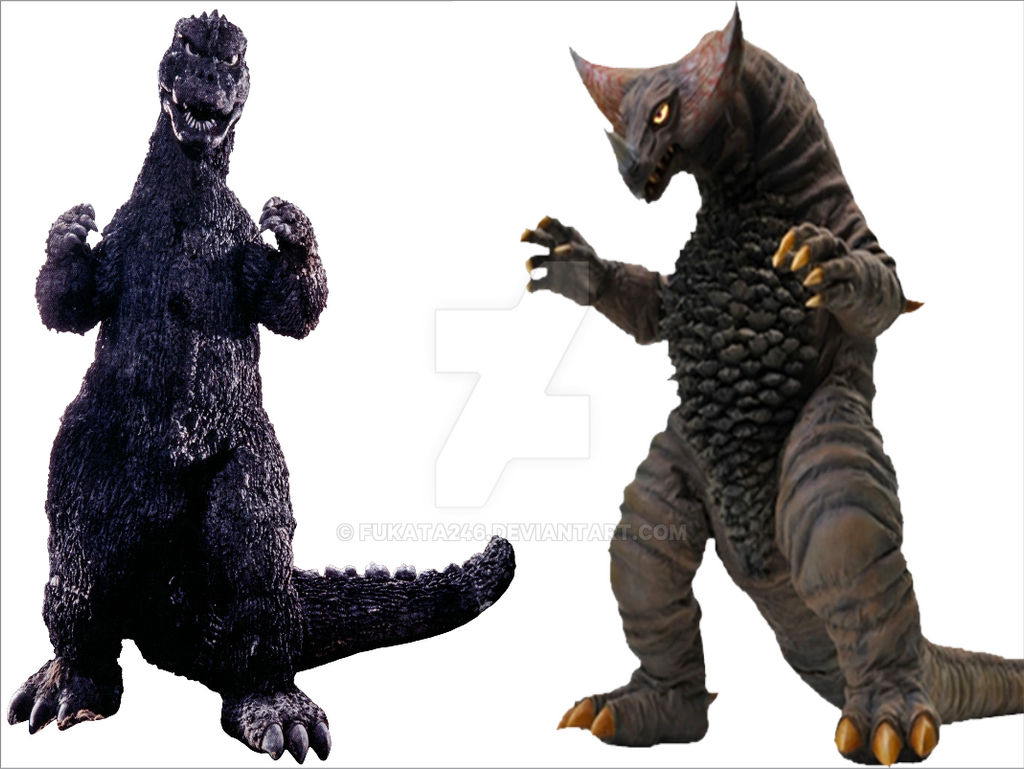 Godzilla(Final Wars) vs. Gomora(Ultra Galaxy) by Drawbot908 on DeviantArt