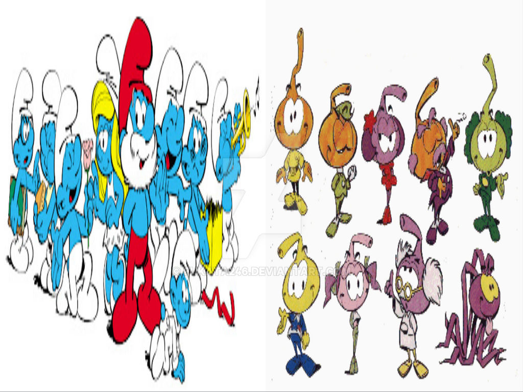 Deviantart Snork's Smurfs vs Snorks by fukata246 on DeviantArt