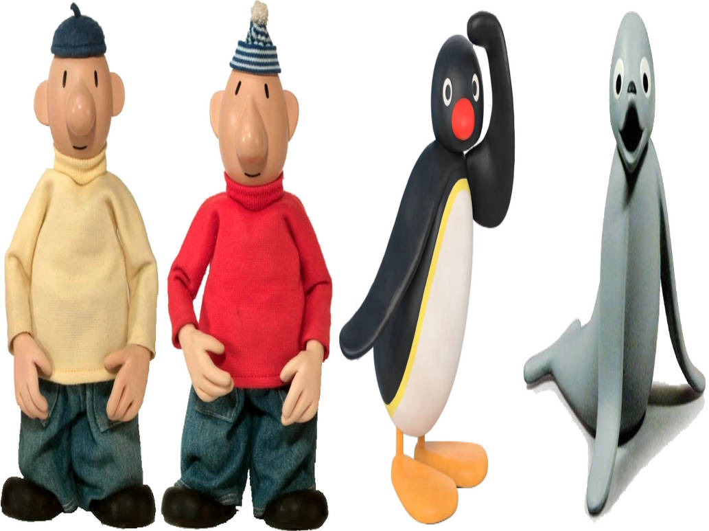 Pat and Mat vs Pingu and Robby by fukata246 on DeviantArt