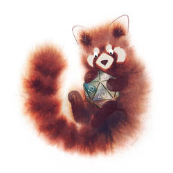 Red Panda d20