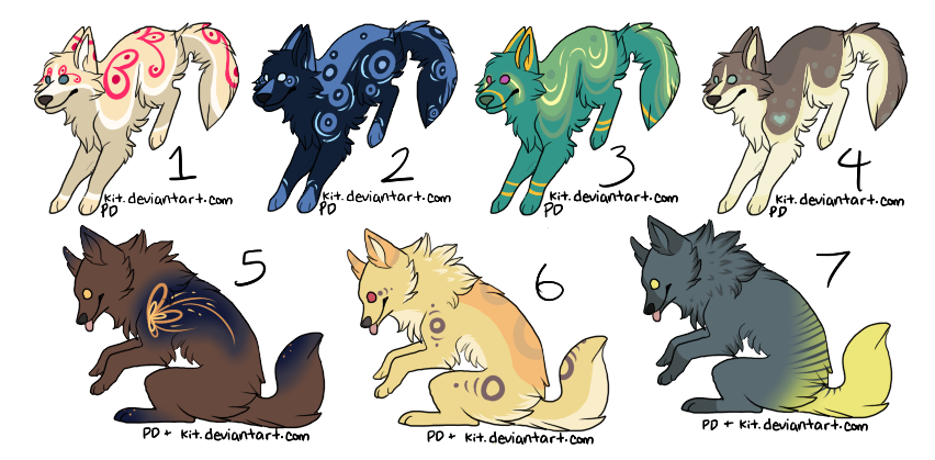 Assorted Canine Designs Batch 11 (CLOSED)