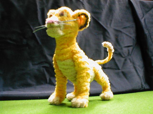 Pipe Cleaner Simba by BurndogDesign on DeviantArt