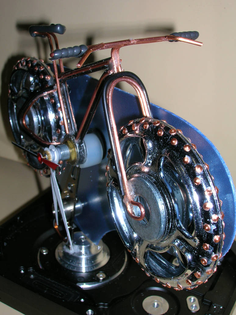 Fat Bike Clock 3 by BurndogDesign on DeviantArt