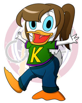 Khristine DUCK TALES version