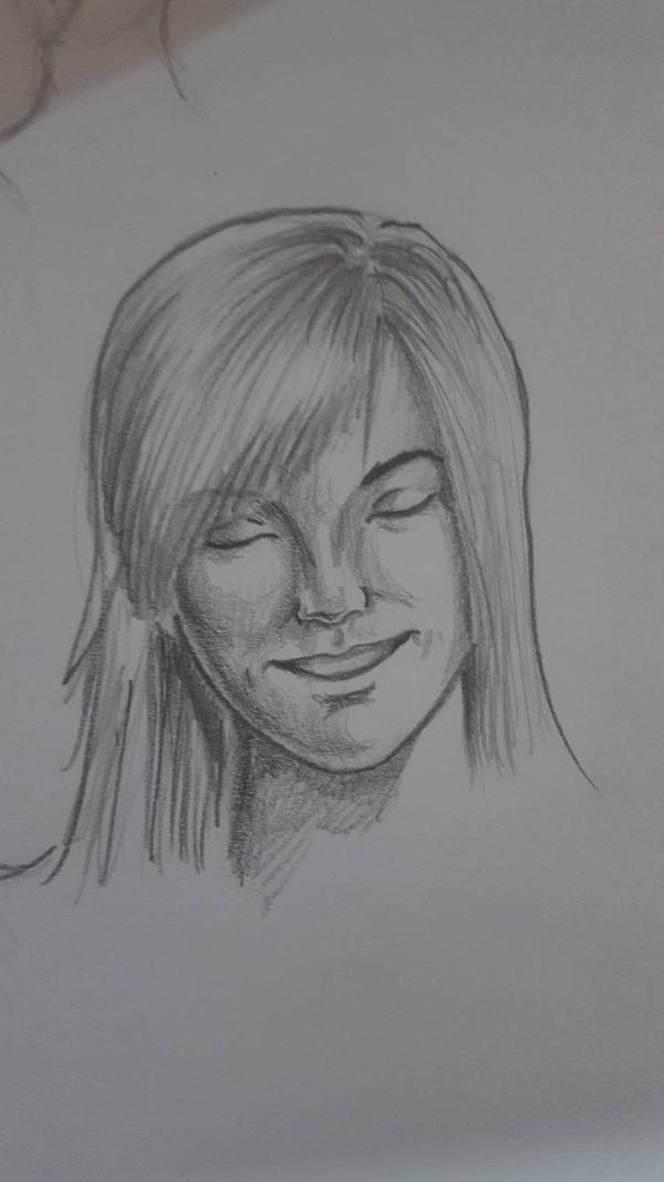 Smiling Model Deviantart Smiling girl by OwlBlack08 on DeviantArt