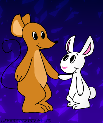 Mouse And Rabbit by SweetKiwiQueen on DeviantArt