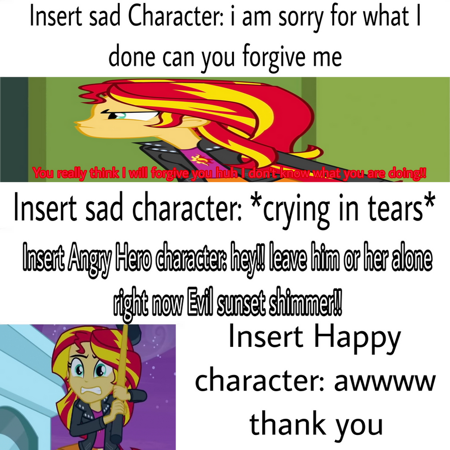 Who saves who from evil sunset shimmer