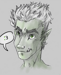 Beast boy sketch by JillValentine89