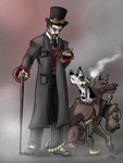 Steampunk'd: Hades.Cerberus by JillValentine89