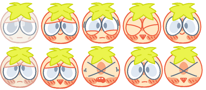 Butters Stotch Faces