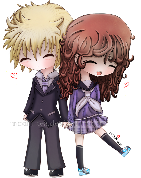 chibi couple //3