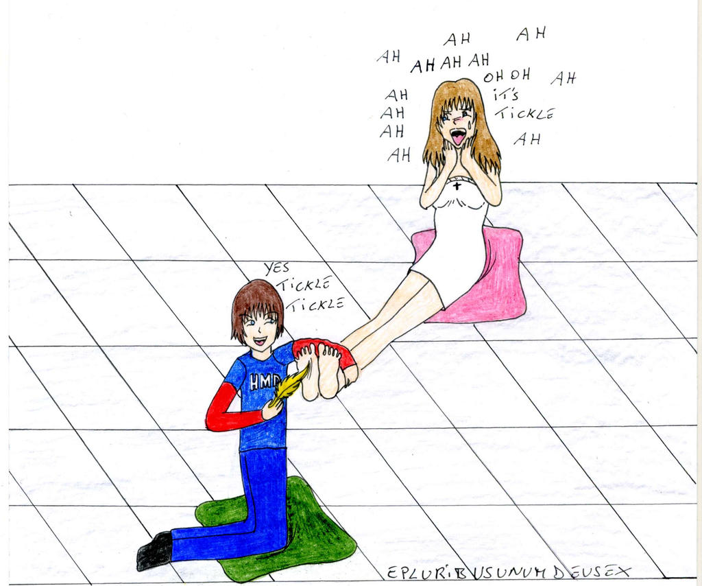 Tickle tickle by epluribusunumdeusex on DeviantArt