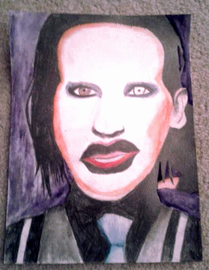 Marilyn Manson Drawing