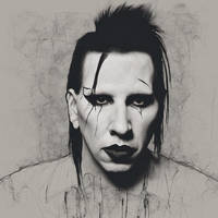 DreamUp Creation- Marilyn Manson 2